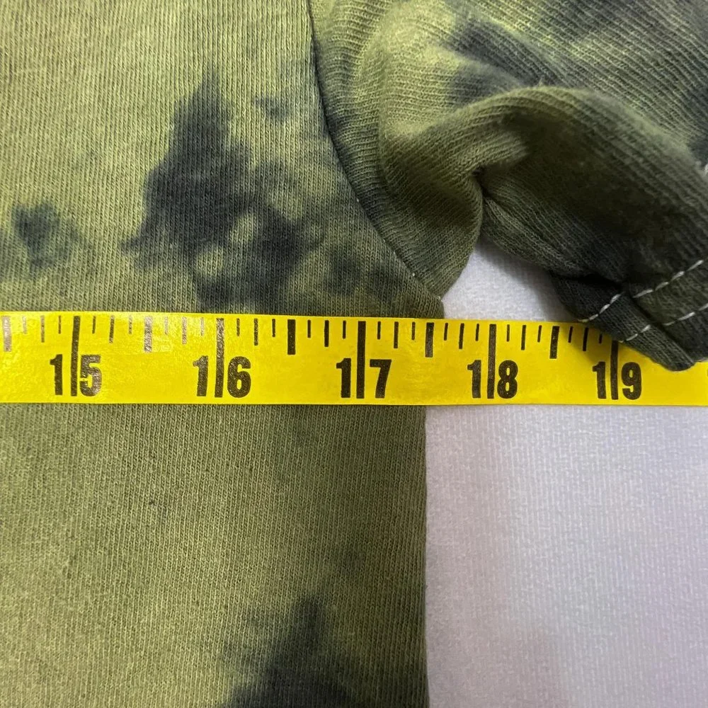 Twenty One Pilots The Bandits 2019 Tour T Shirt Green Tie Dye Mens Small S - Picture 7 of 8